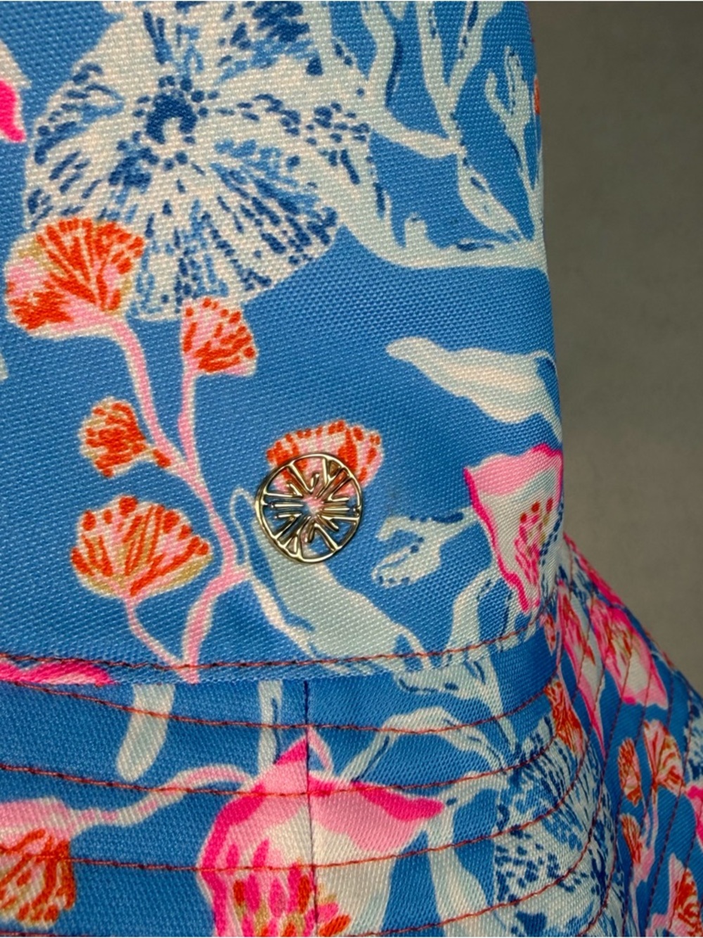 NWT Lilly Pulitzer Reversible Sun Hat OS - Picture 5 of 5
